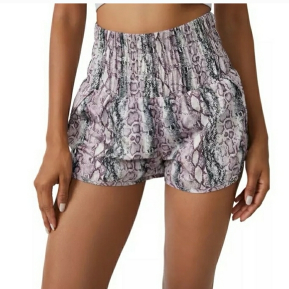 NWT,Small, {FP Movement by Free People} Anaconda Venum print purple/blk- Women’s - Picture 1 of 4